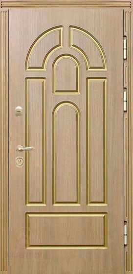 Металлическая дверь МДФ с ПВХ в квартиру №31004