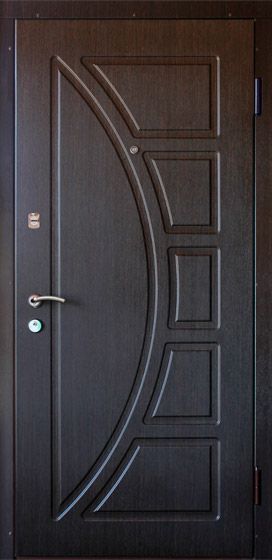 Квартирная дверь МДФ покрытая ПВХ пленкой №31036