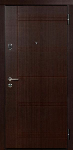 Входная дверь МДФ с ПВХ пленкой №31040