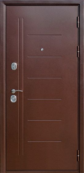 Входная дверь с антивандальным окрасом для квартиры №21008